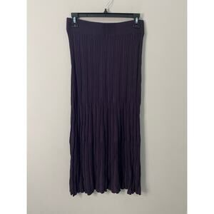 New Amour Vert Cerise Solid Fig Skirt Size Small